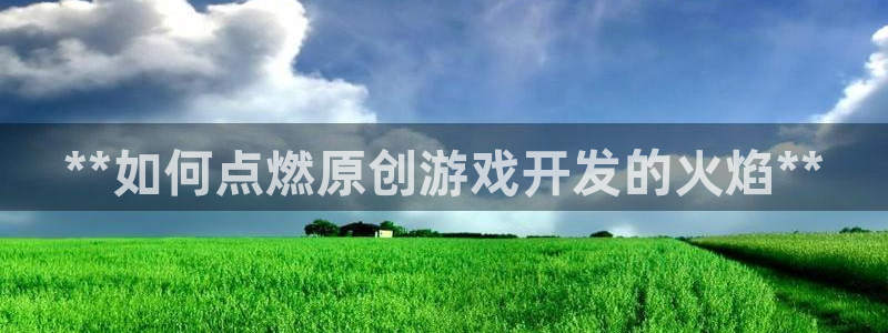 沐鸣2注册33300tg：**如何点燃原创游戏开发的火焰**